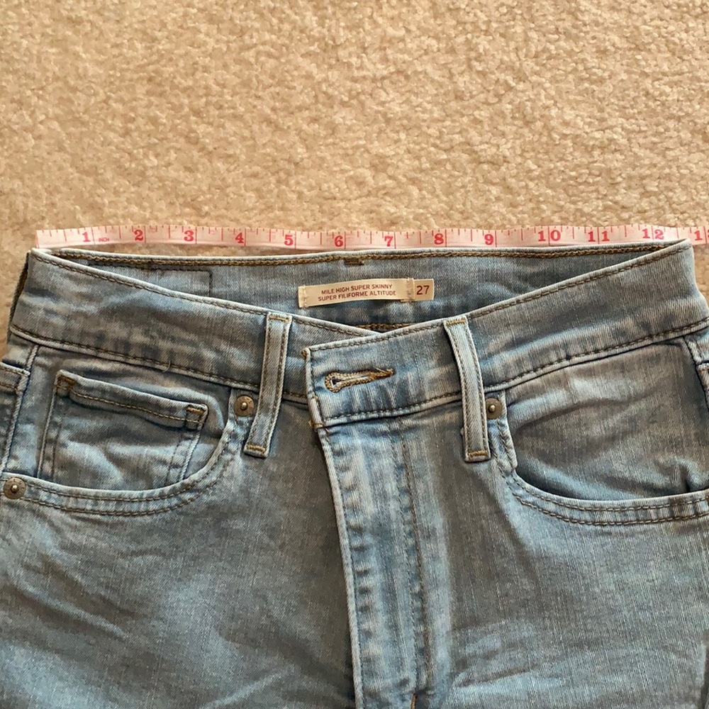 Levi’s Mile High Super Skinny Jeans - Picture 4 of 7